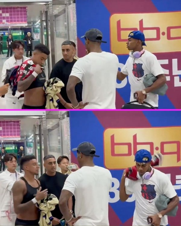 亚马尔赛后主动问林加德要球衣，拉什福德在一旁狂笑😀