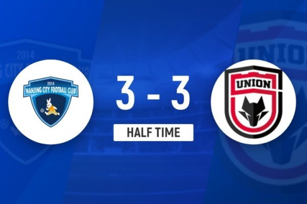 半场-南京城市连追3球暂3-3陕西聚合 奥格布2射1传阿兹拉克破门