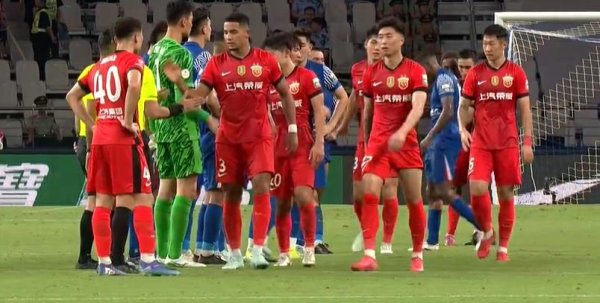 中超-海港2-1逾期申花1分 加布莱昂纳多连场破门