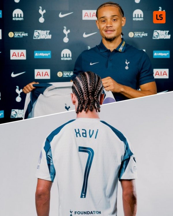 热刺7号新主东说念主！西蒙斯新赛季将身披孙兴慜留住的球衣号码出战