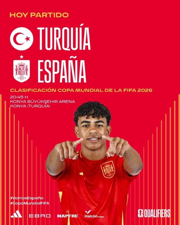 行将客战土耳其！西班牙已承接26场正赛不败，是队内第二长记录