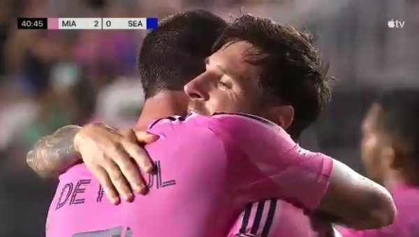 还是“巴西”连线！梅西破门传射立功，迈阿密2-0升迁