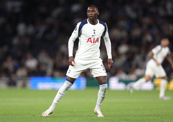 英媒：热刺新援穆阿尼熟练时腿部受伤，将缺席本轮英超对阵布莱顿