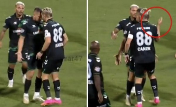 前国米后卫埃尔金在土耳其联赛中打队友耳光 吃到红牌+被球队辞退