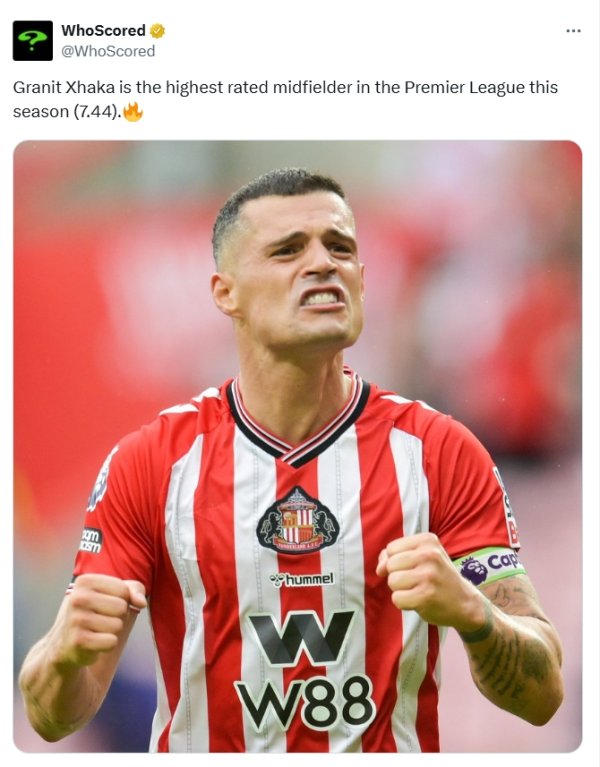 200万热帖！黑猫27大哥球迷：扎卡是我一世见过最棒的桑德兰球员