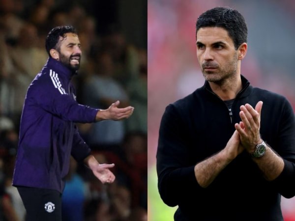 拉爵用阿尔特塔对比阿莫林？电讯报：纯瞎掰八说念！塔帅明明好得多