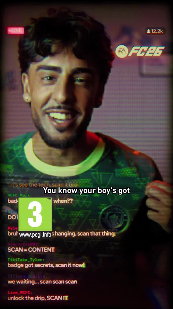 曼城发布与EAFC联名的相等版球衣：这座城，属于你！