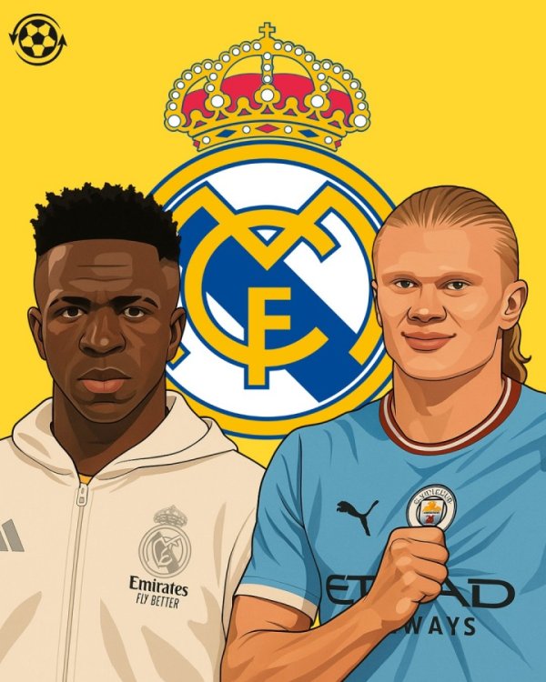 英媒：皇马操办27年报价2.5亿欧求购哈兰德！需要卖维尼修斯筹钱