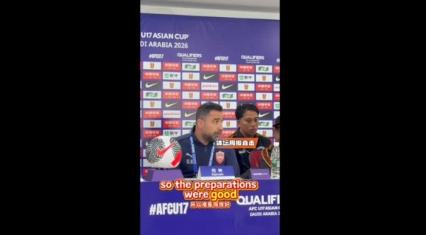 巴林国少主帅：野心是为国度队运送球员，很荣幸与中国队交手